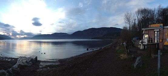 loch ness dores beach